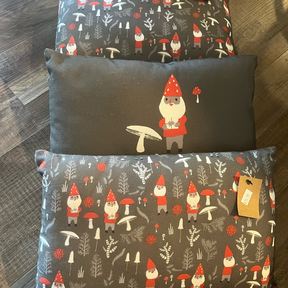 Set of 3 lumbar pillows